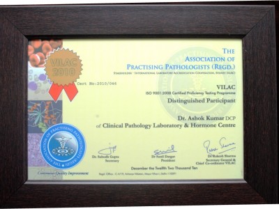 The Association of Practising Pathologists (Regd.) – VILAC : 2010